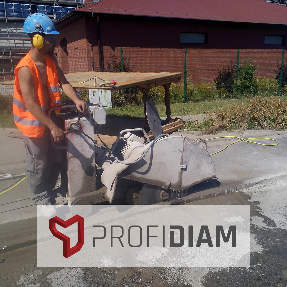 ProfiDiam – Cięcie asfaltu. ProfiDiam - Cięcie asfaltu.